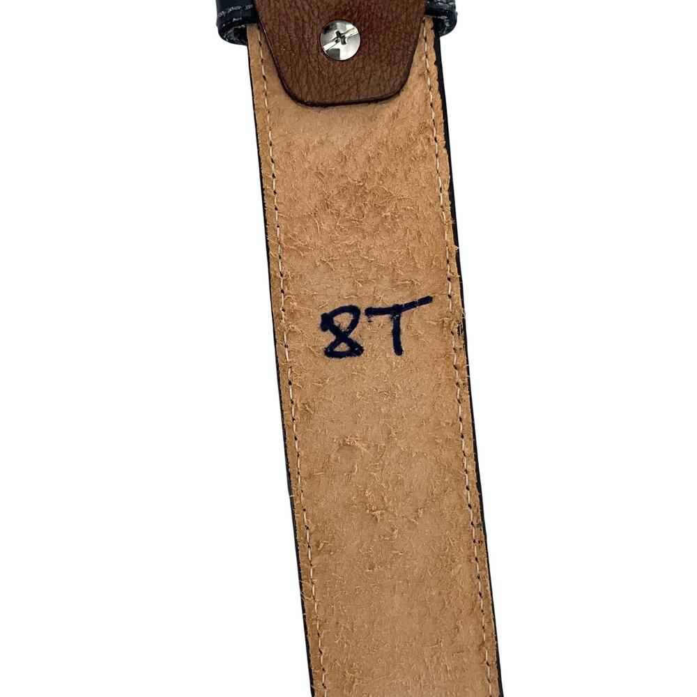 Vintage Firenze Rainbow Whimsy Patchwork Belt: Wh… - image 5